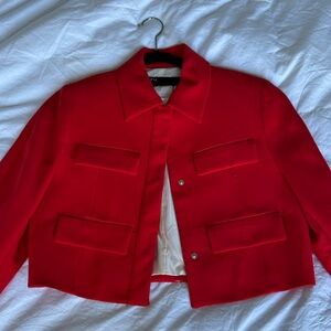 Zara Bold Red Jacket